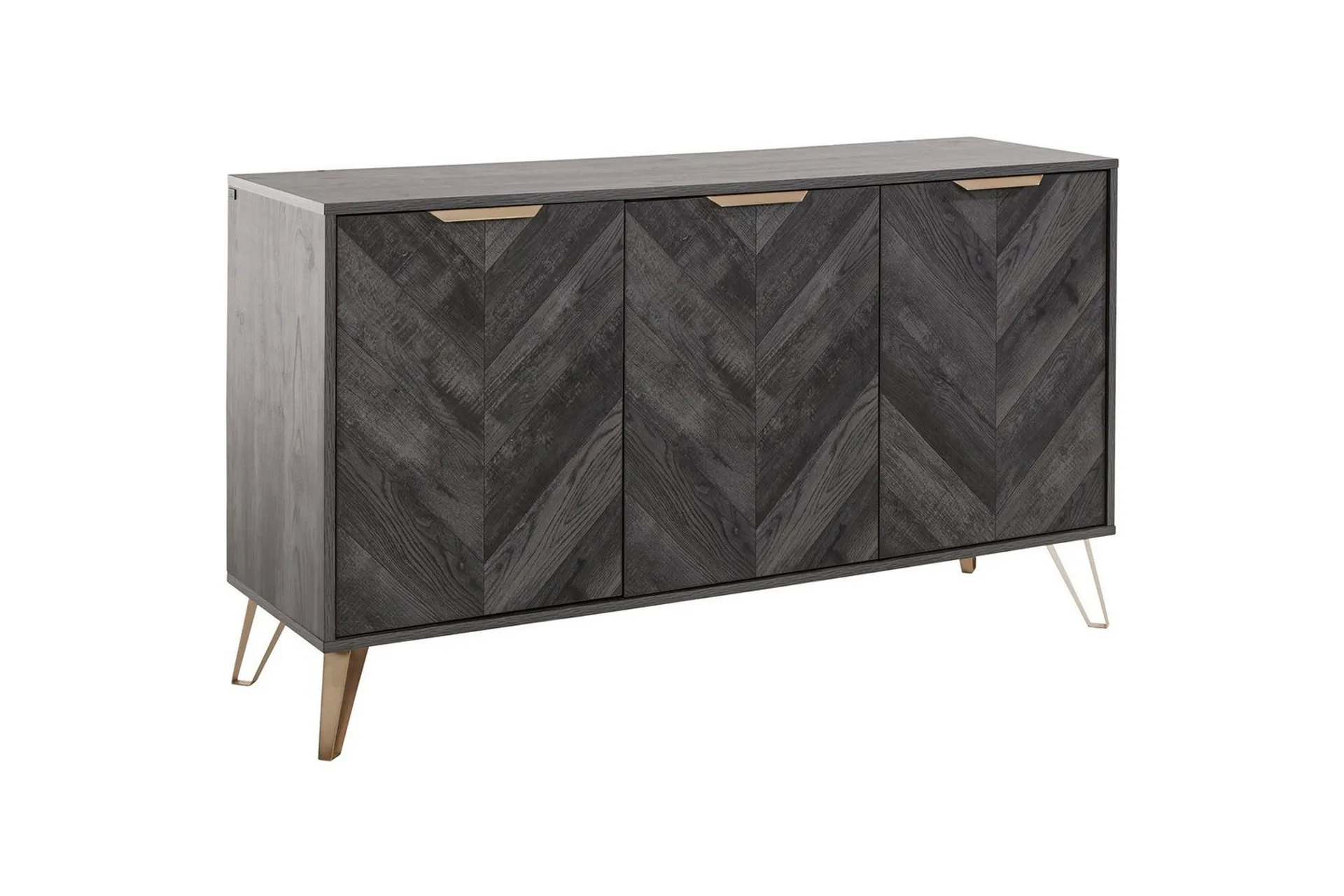 Loft24 Skänk Mörkt trä 133x40x75 cm 133x40x75 cm