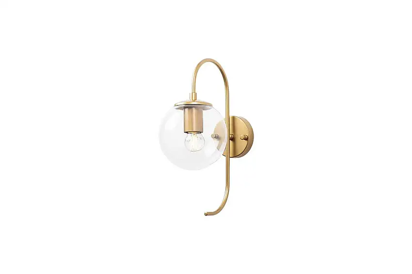 Vägglampa Thalara Glansig Rany Transparent Glansig Rany Transparent
