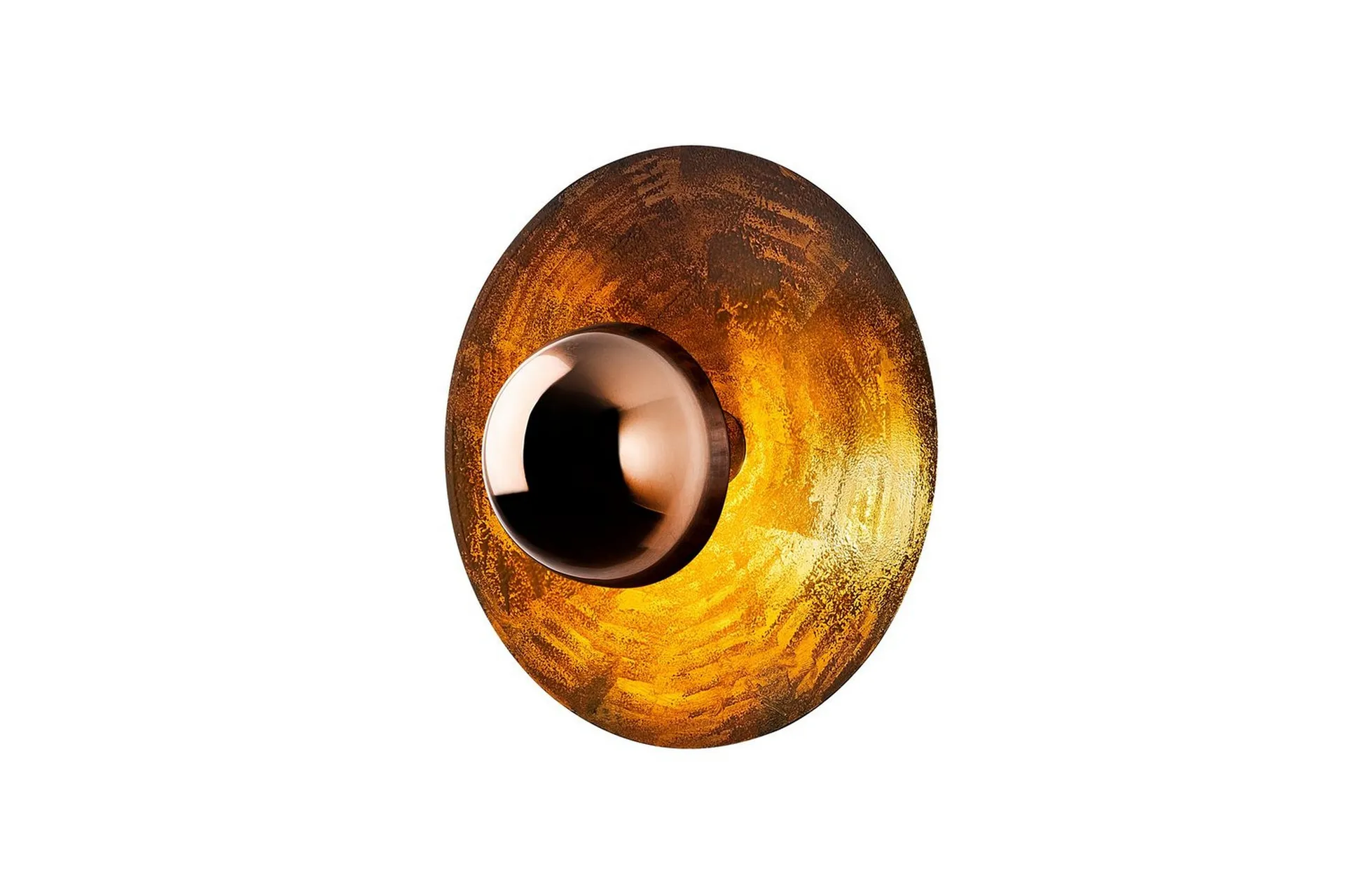 Vägglampa Zindale Koppar 38 x 31 cm