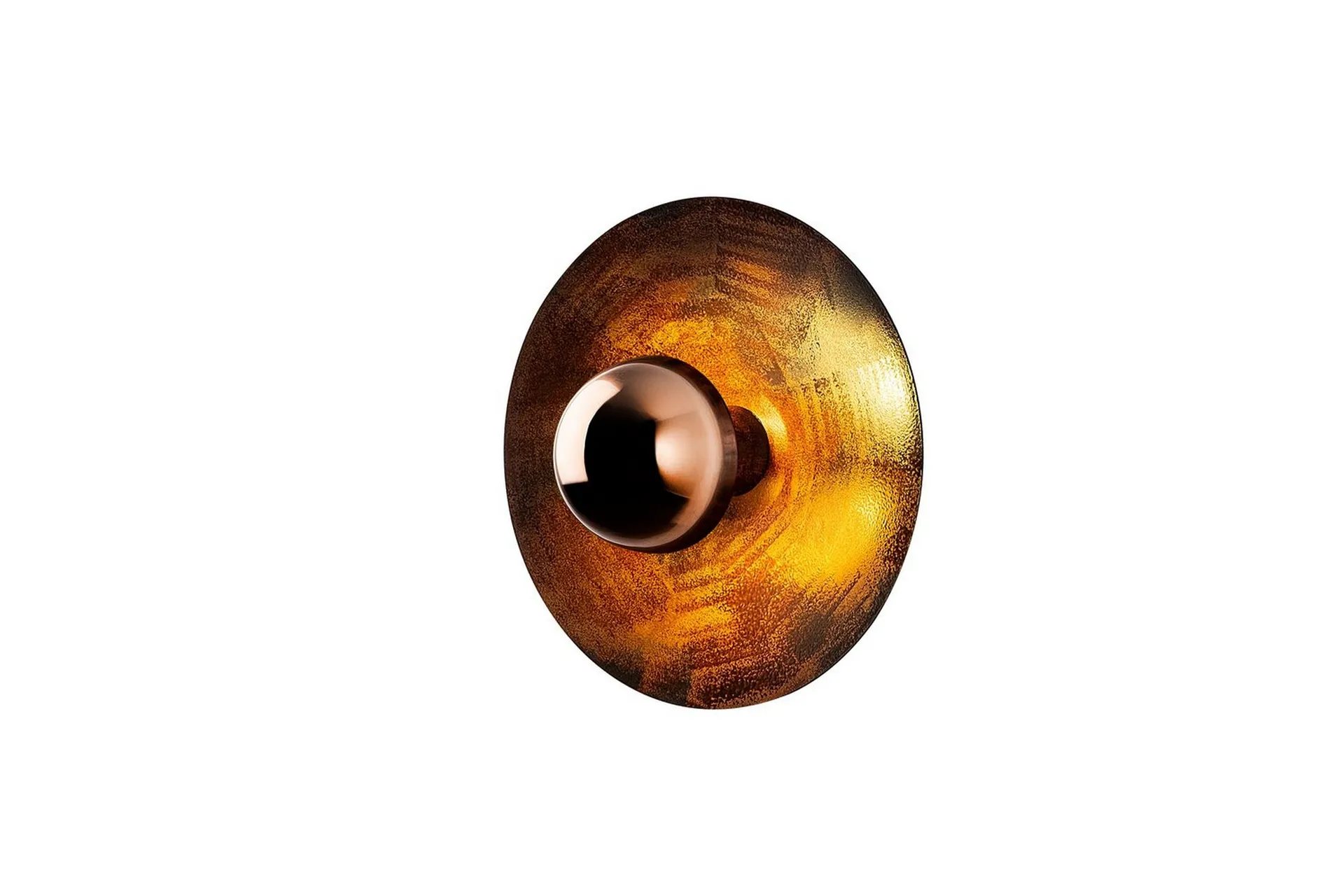 Vägglampa Zindale Koppar 28 x 26 cm