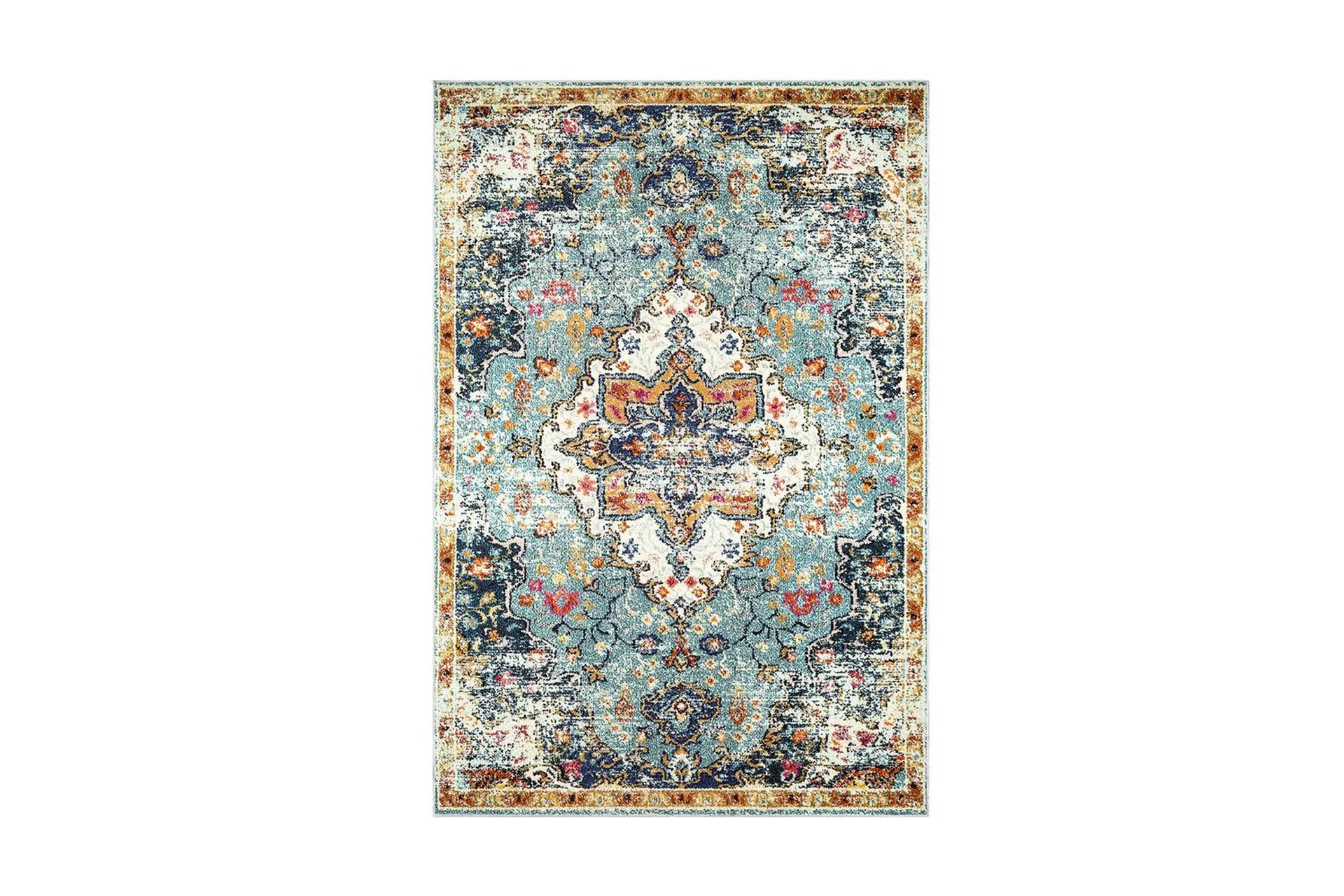 Badrumsmattset (2 delar) Masafumie Multicolor Multifärgad