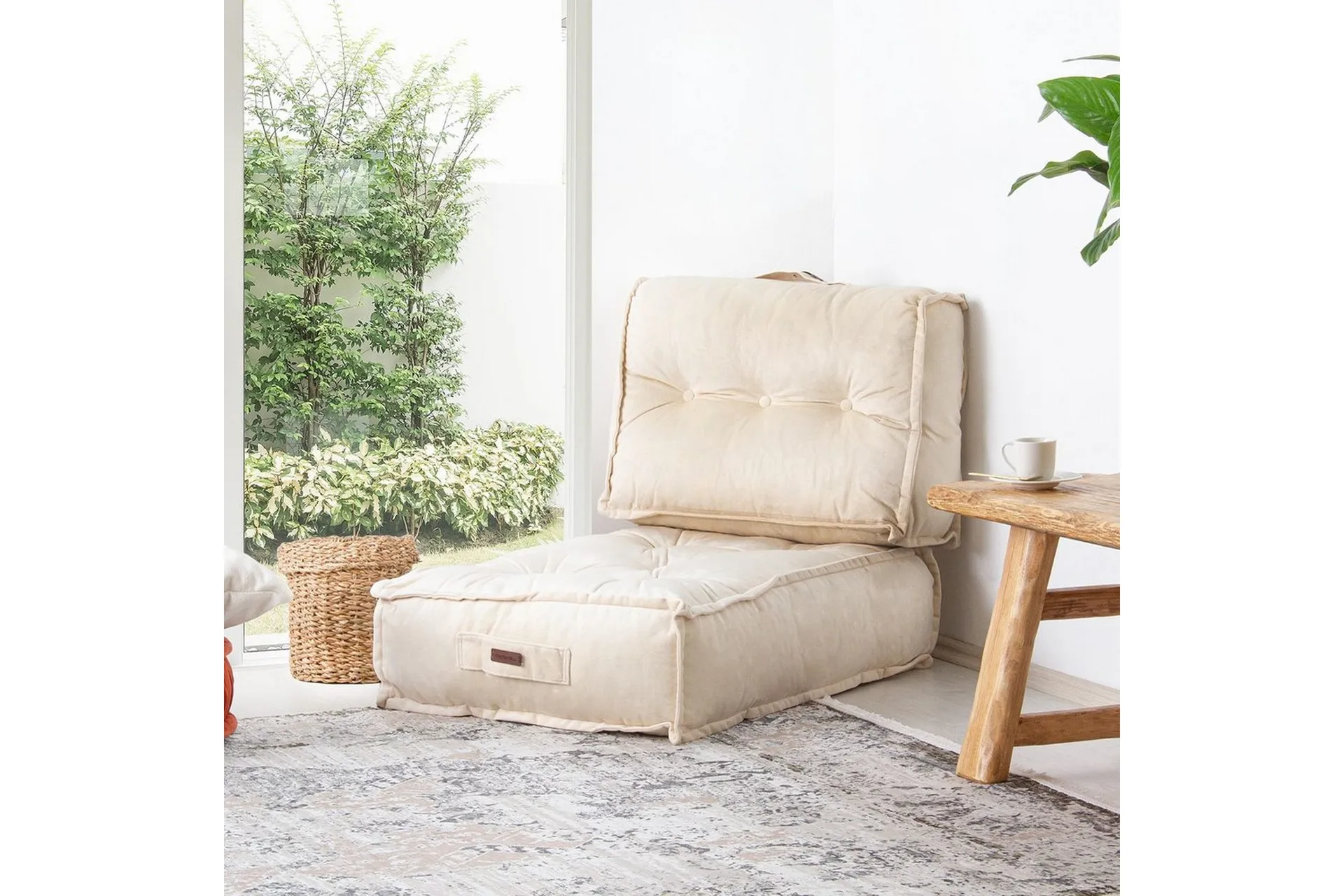 1-sits soffa Wenarport Beige Beige