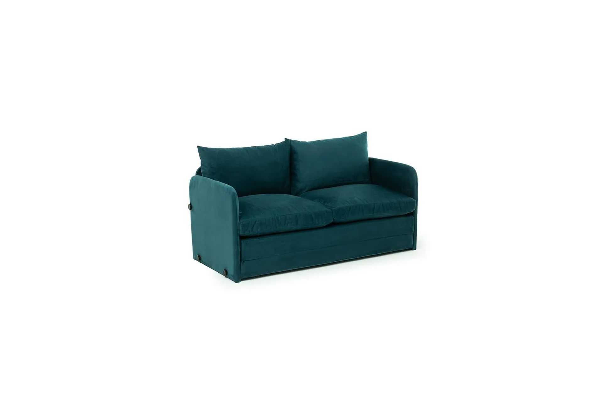 2-sits bäddsoffa Rubby (128 x 70 x 66 cm) Petrolgrön Petrolgrön