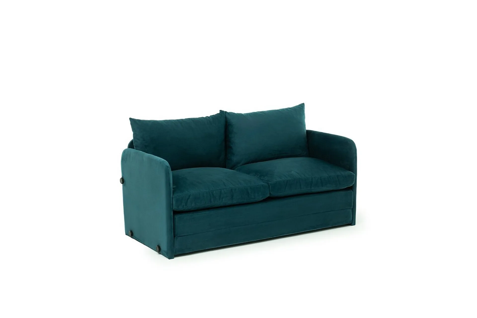 2-sits bäddsoffa Rubby (148 x 70 x 66 cm) Petrolgrön Petrolgrön