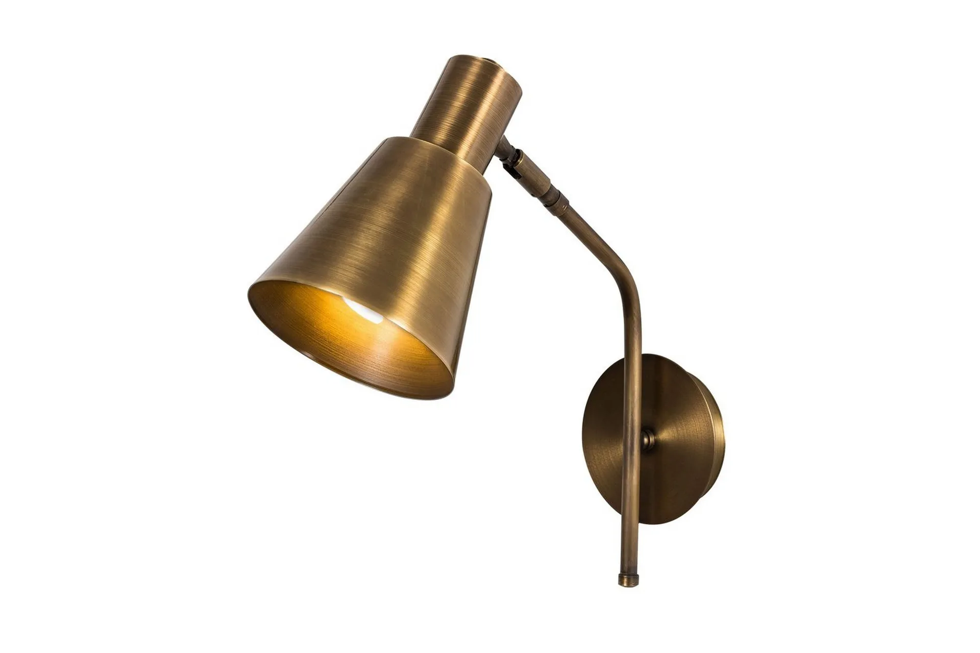 Vägglampa Sugana Berriaren Vintage Koppar