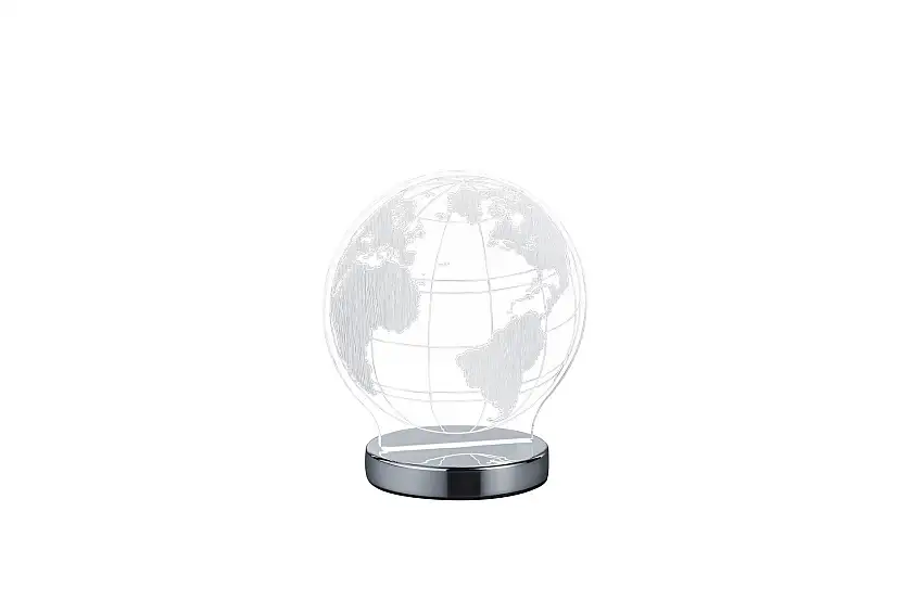 Globe LED Bordslampa krom