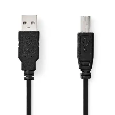 Nedis USB-A - USB-B Kabel, 5m