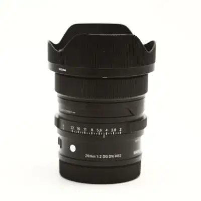 Sigma 20/2 C DG DN -objektiv, L-mount BEGAGNAD