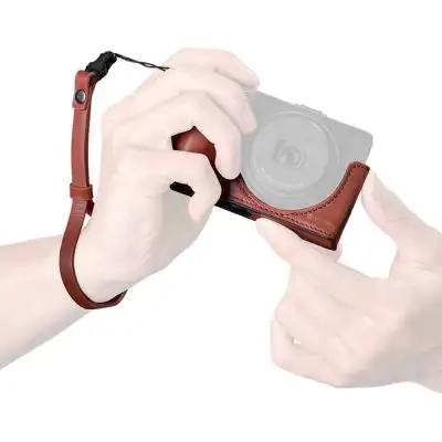 SmallRig 5678 Leather Case Kit, röd (Ricoh GR IV / III Serien)
