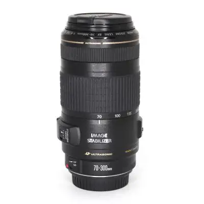 Canon EF 70-300/4-5.6 IS USM -objektiv BEGAGNAD