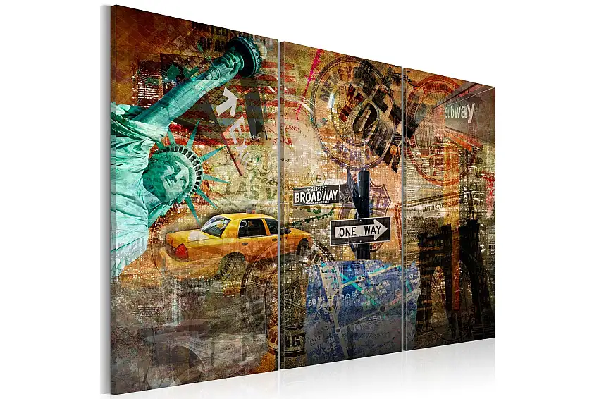 Tavla Kärnan i NYC 90x60