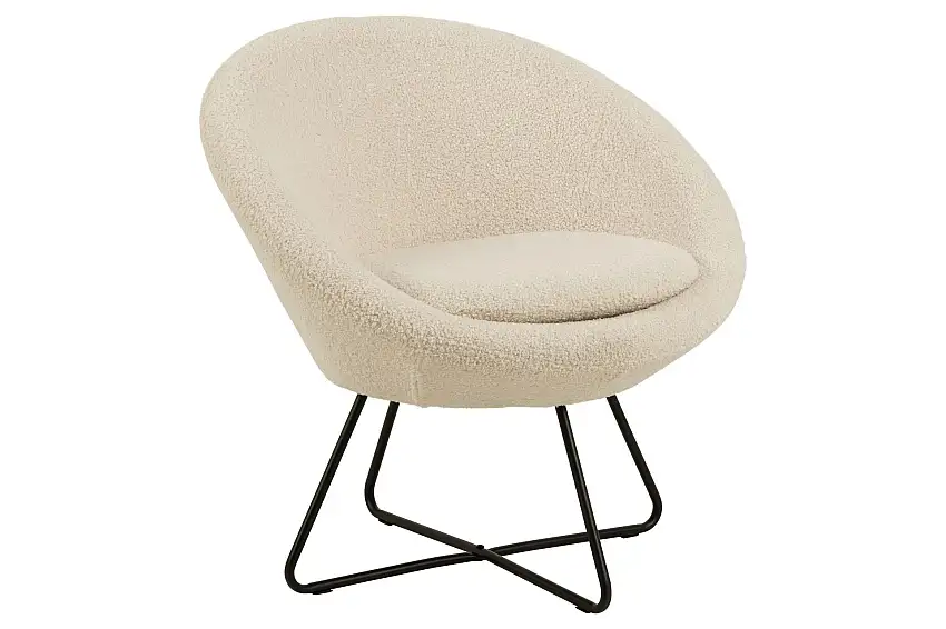 Feeble Loungefåtölj Beige