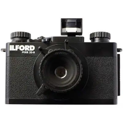 Ilford Pixie 35-II Film Camera, svart