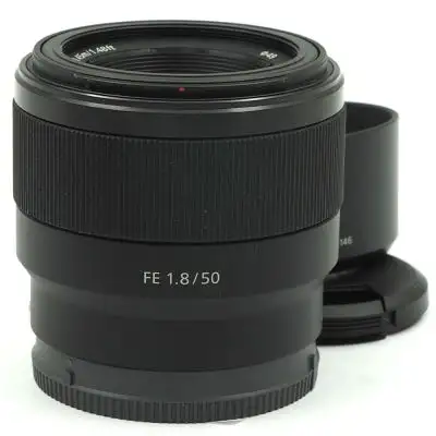 Sony FE 50/1.8 -objektiv BEGAGNAD INKL MOMS