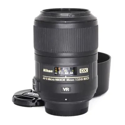 Nikkor AF-S DX Micro 85/3.5G VR -objektiv BEGAGNAD