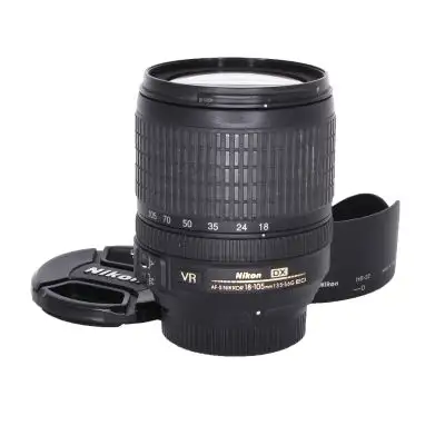 Nikkor AF-S DX 18-105/3.5-5.6G VR -objektiv BEGAGNAD