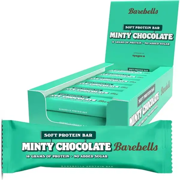Barebells Proteinbar, Minty Chocolate, 55g