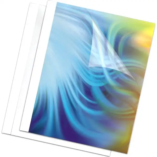 Binding Cover Fellowes Standing Thermal 8 mm Vit