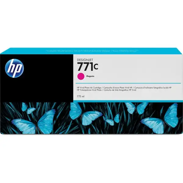 Bläckpatron HP No 771C Magenta 775 ml