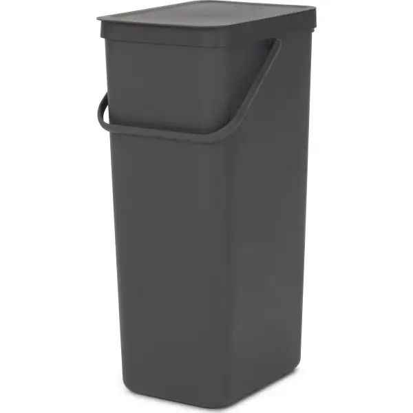 Brabantia Sort&Go avfallshink | 40 liter | Grå