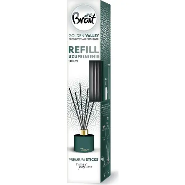 Brait Refill, Golden Vally, 100 ml