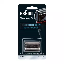 Braun 52B Head Replacement Pack Svart
