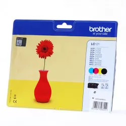 BROTHER Bläck LC121VALBPDR LC-121 Multipack