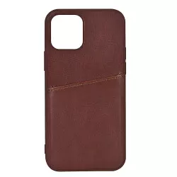 BUFFALO Mobilskal PU 1 Kort - iPhone 13 Mini Brun