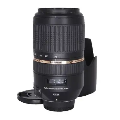 Tamron AF 70-300/4-5.6 Di SP VC USD -objektiv, Nikon BEGAGNAD