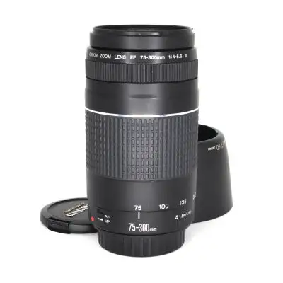 Canon EF 75-300/4-5.6 III -objektiv BEGAGNAD