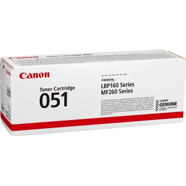 Lasertoner Canon CRG 051 Svart ,1700 sidor