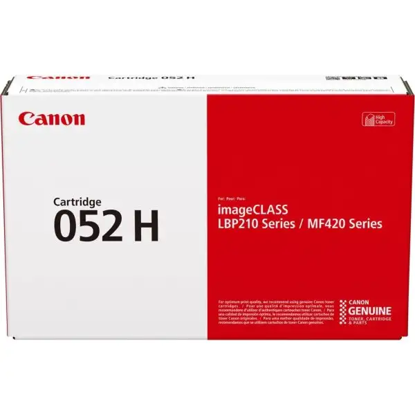 Lasertoner Canon CRG 052H Svart, 9200 sidor