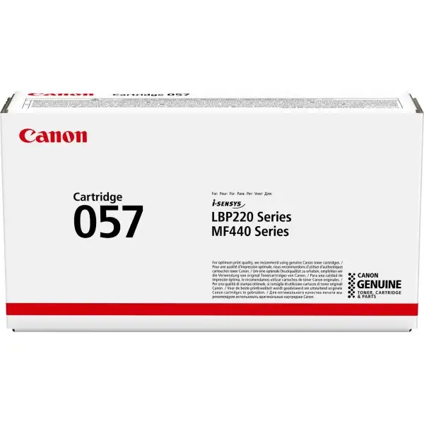 Lasertoner Canon CRG 057 Svart 3100 sidor