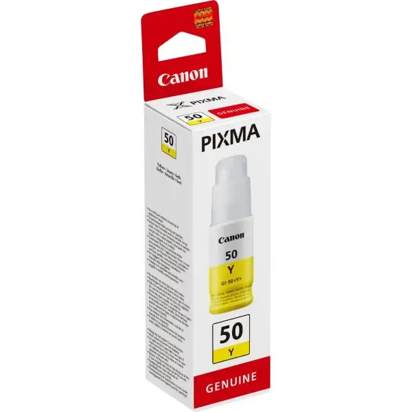 Bläckbehållare Canon GI-50 Gul, 7700 sidor