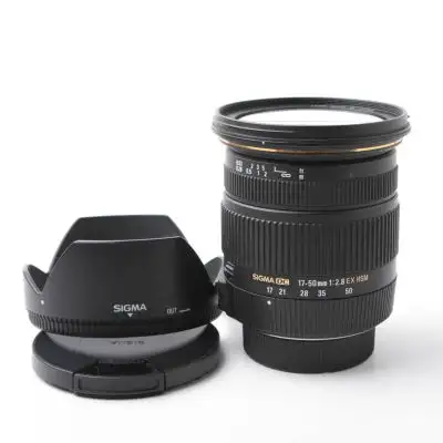Sigma 17-50/2.8 EX DC OS HSM -objektiv, Nikon BEGAGNAD