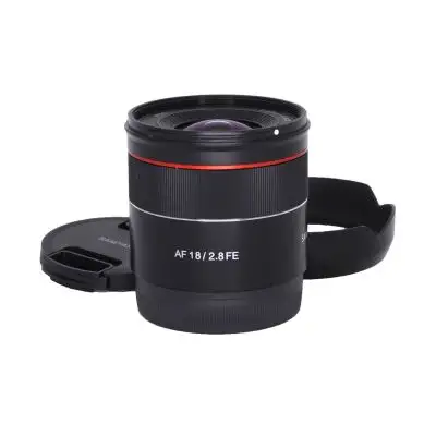 Samyang AF 18/2.8 objektiv, Sony FE BEGAGNAD