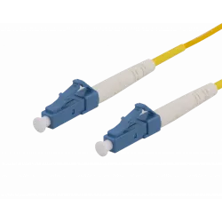 deltaco OS2 Fiber cable, LC – LC, simplex, singlemode, UPC, 3m