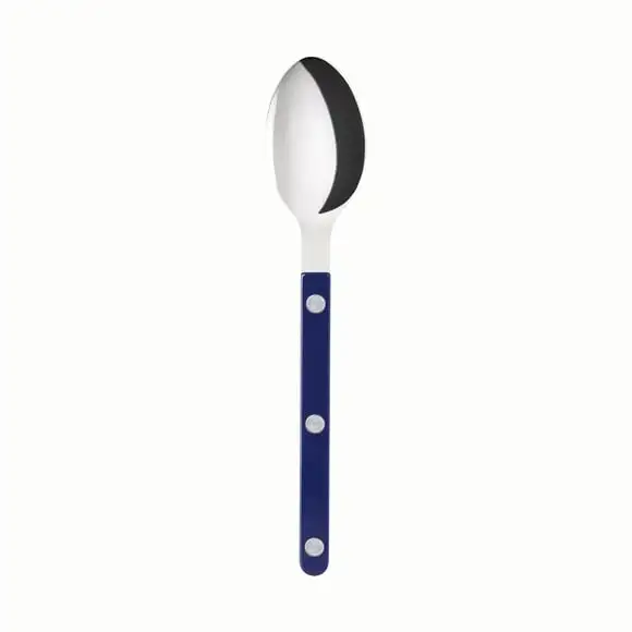 Dessertsked Bistrot Solid 160mm Navy Blue Sabre