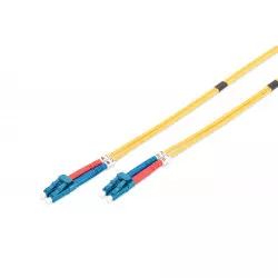 Digitus FO patchkabel, duplex, LC till LC SM OS2 09/125 µ, 3 m