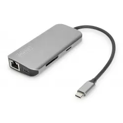 Digitus USB-C Universal Dockningsstation, 8 portar