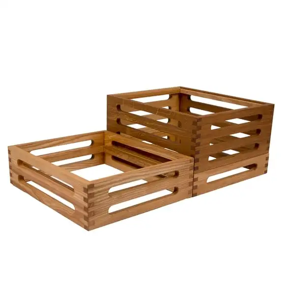 Displayset Trä GN1/2 EK Linoljad