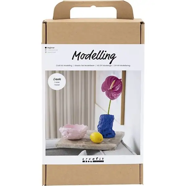 DIY modellering, vas och skål