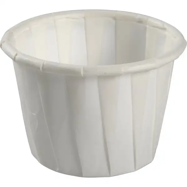 Dressingbägare, Papper, Vit, 30 ml, 250 st