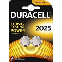 Duracell Button Cells DL2025 Litium, 2 st.