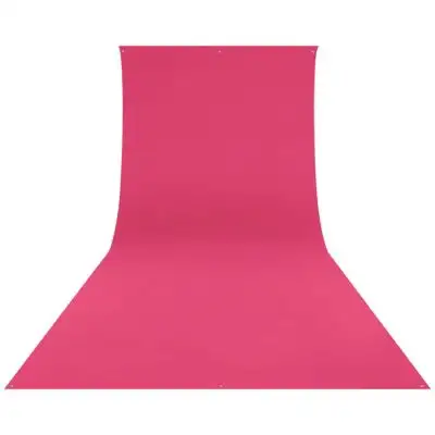 Westcott Wrinkle-Resistant Backdrop Bakgrund 2.7 x 6.1m, Dark Pink
