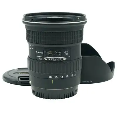 Tokina AT-X Pro 11-16/2.8 DX -objektiv, Canon BEGAGNAD