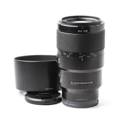 Sony FE 90/2.8 G OSS Macro objektiv BEGAGNAD