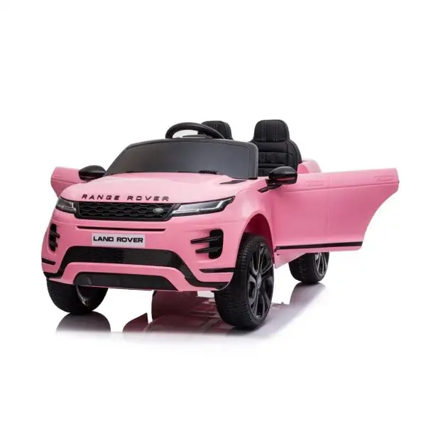 Eldriven Range Rover Evoque barnbil rosa