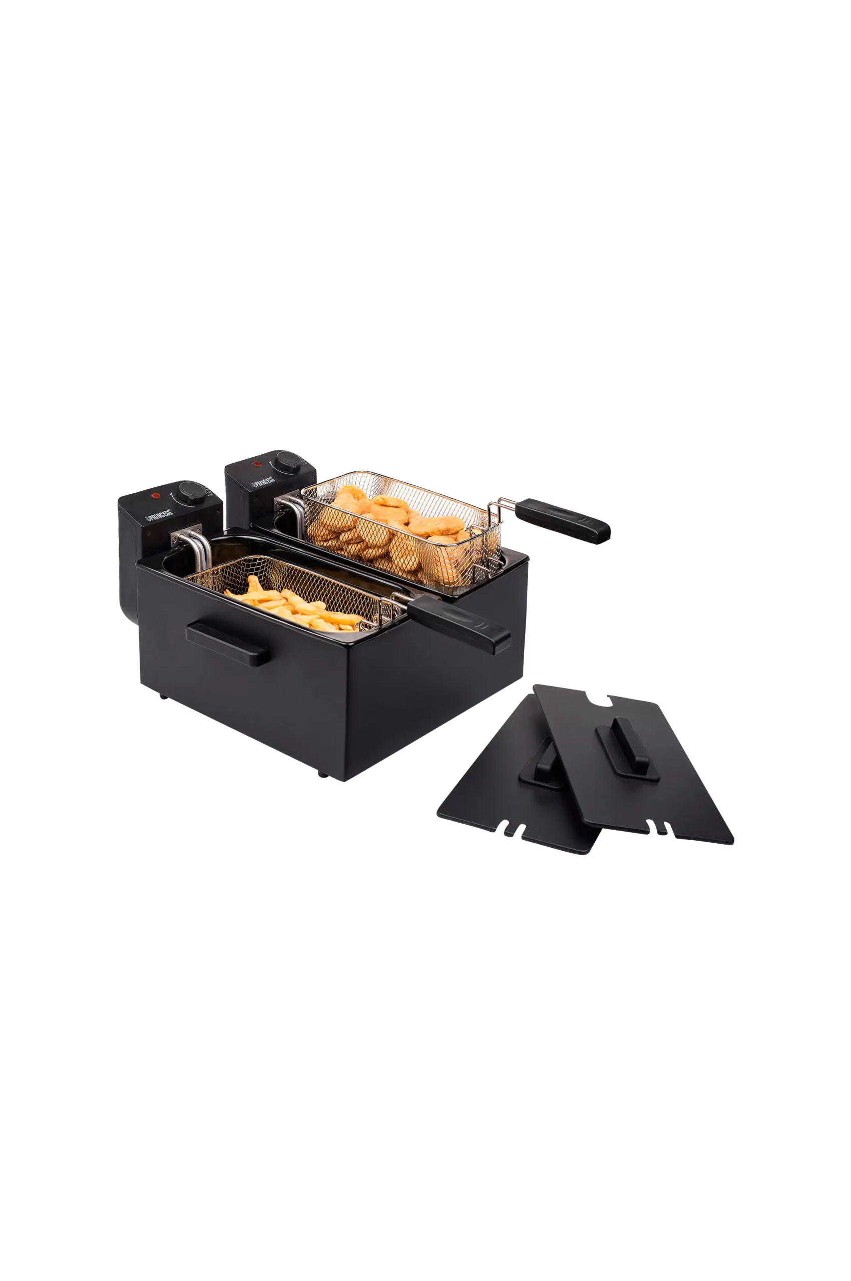 Dubbelfritös Familje 2X3L