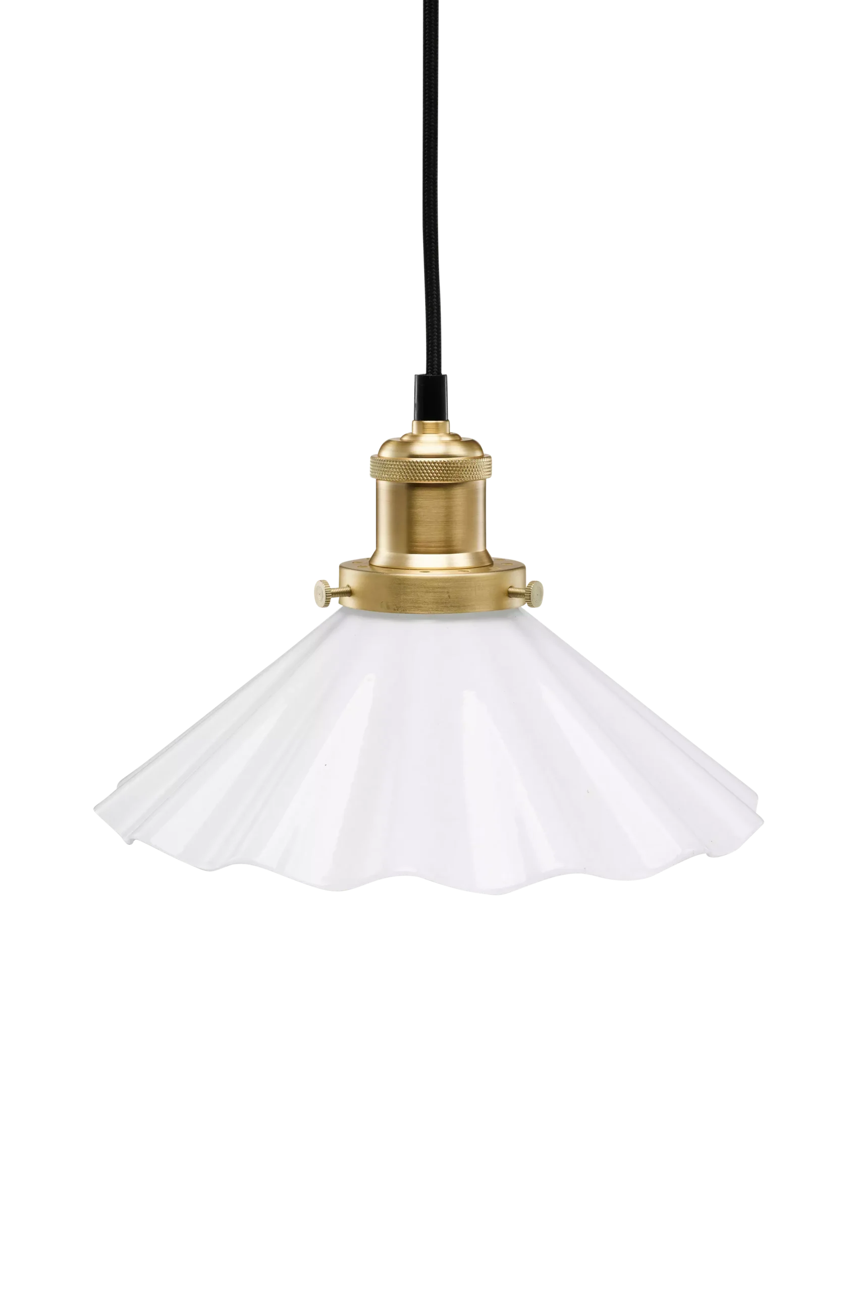 Fönsterlampa August, veckad 25 cm